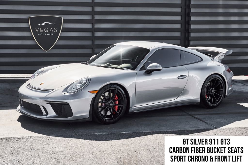 Used 2018 Porsche 911 GT3 w/ Sport Chrono Package