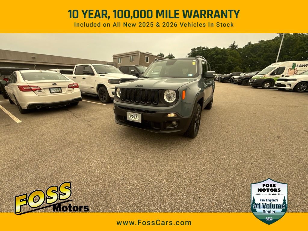 Used 2018 Jeep Renegade Altitude