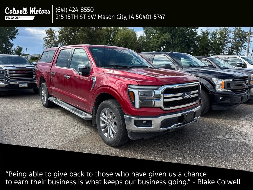 Certified 2025 Ford F150 Lariat w/ Equipment Group 502A High