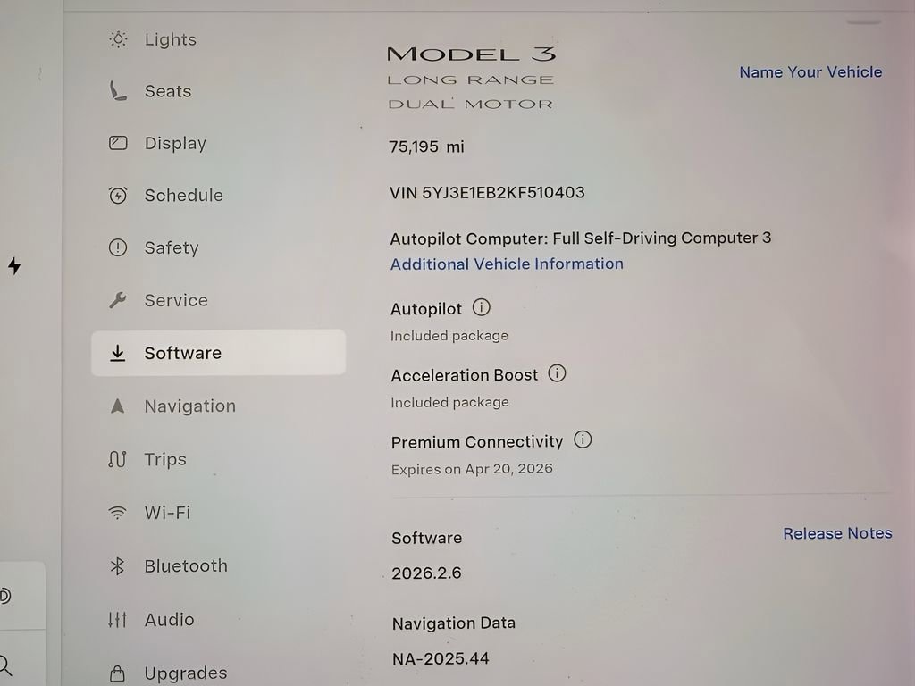 2019 Tesla Model 3 Long Range
