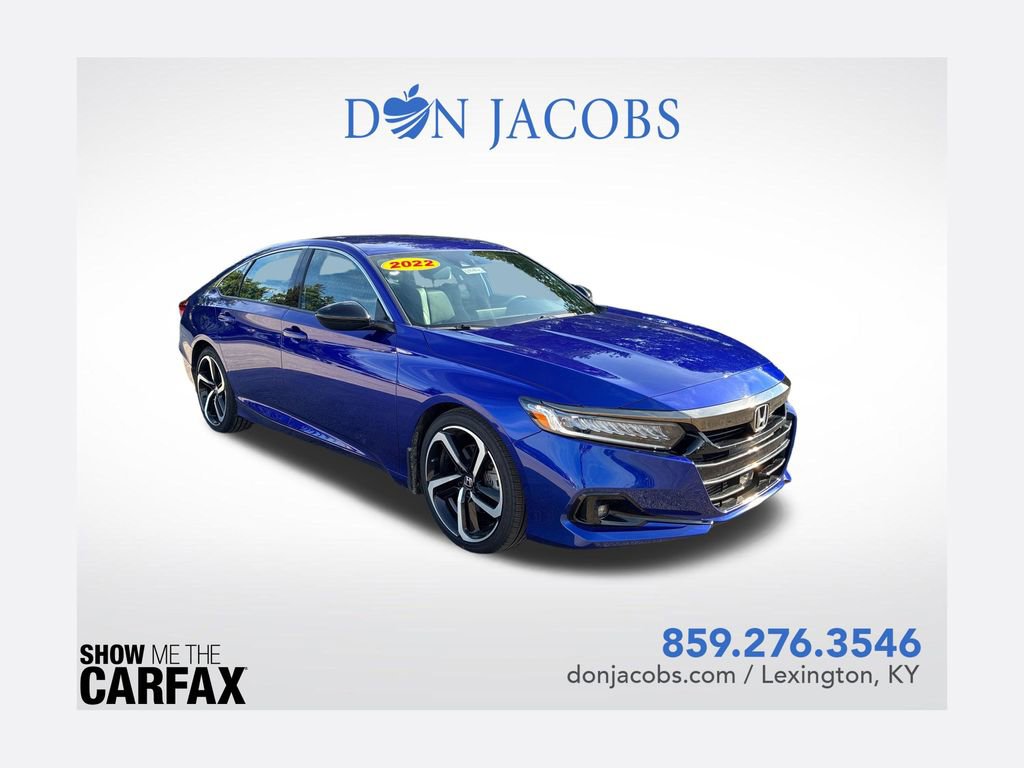 Used 2022 Honda Accord Sport