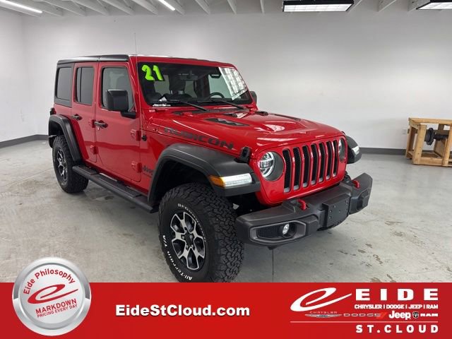 Used 2021 Jeep Wrangler Unlimited Rubicon