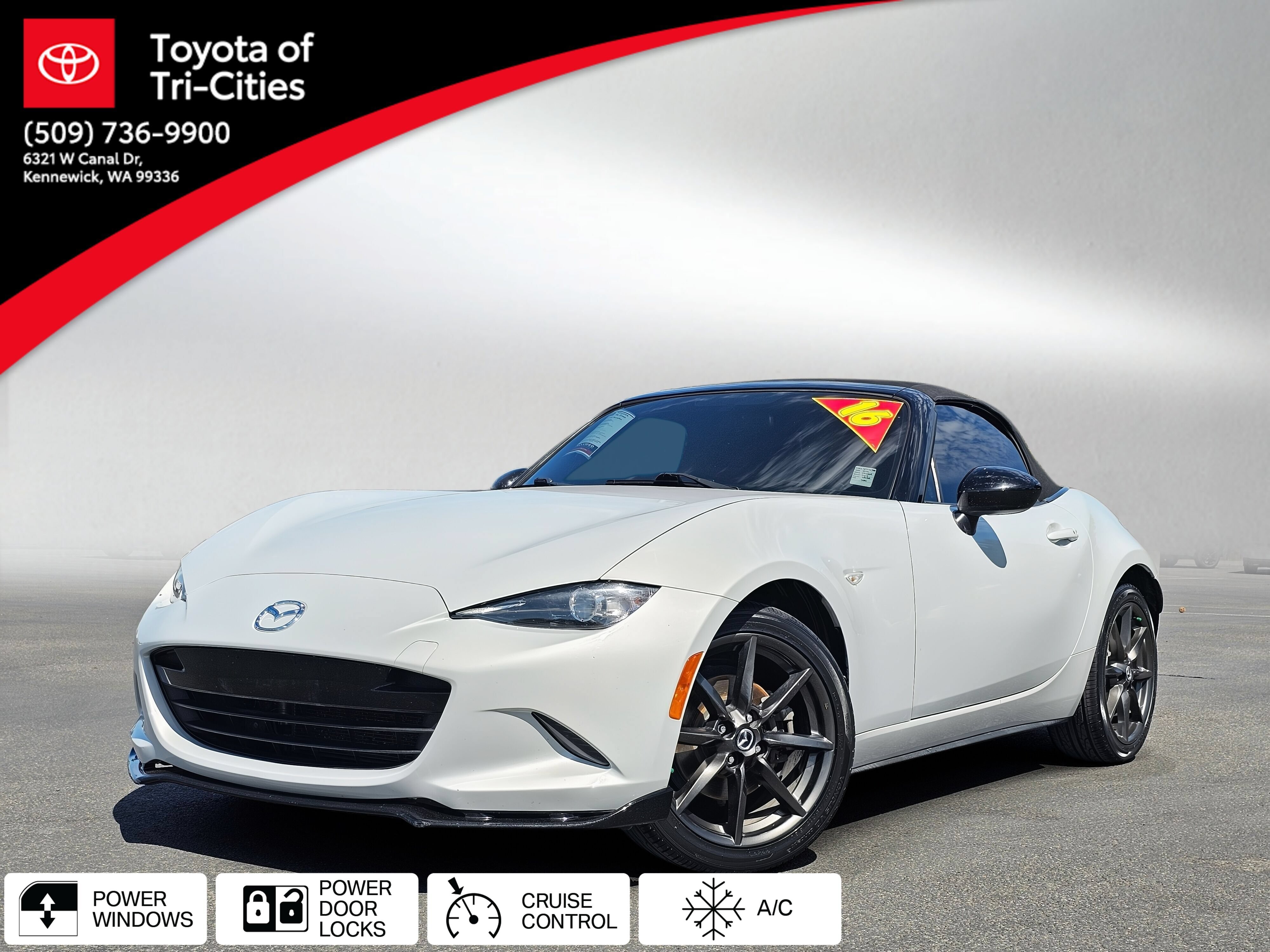 Used 2016 MAZDA MX-5 Miata Club