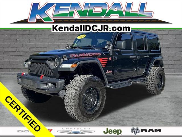 Certified 2020 Jeep Wrangler Unlimited Rubicon