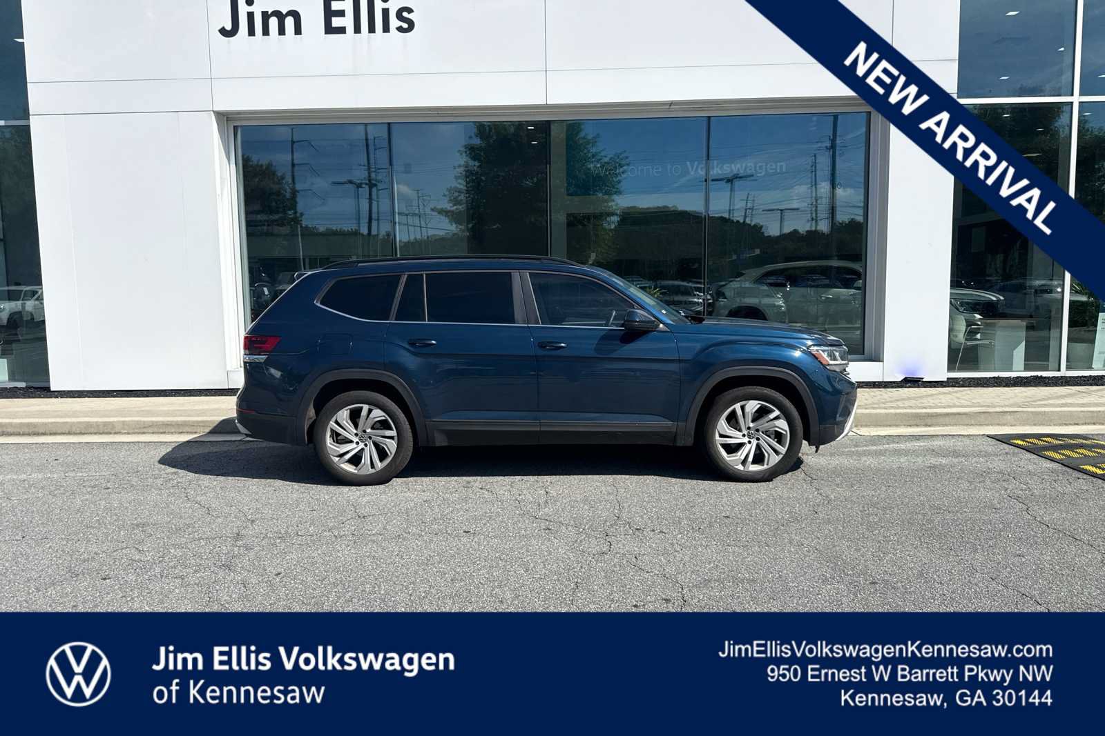 Certified 2023 Volkswagen Atlas SE w/ Panoramic Sunroof Package