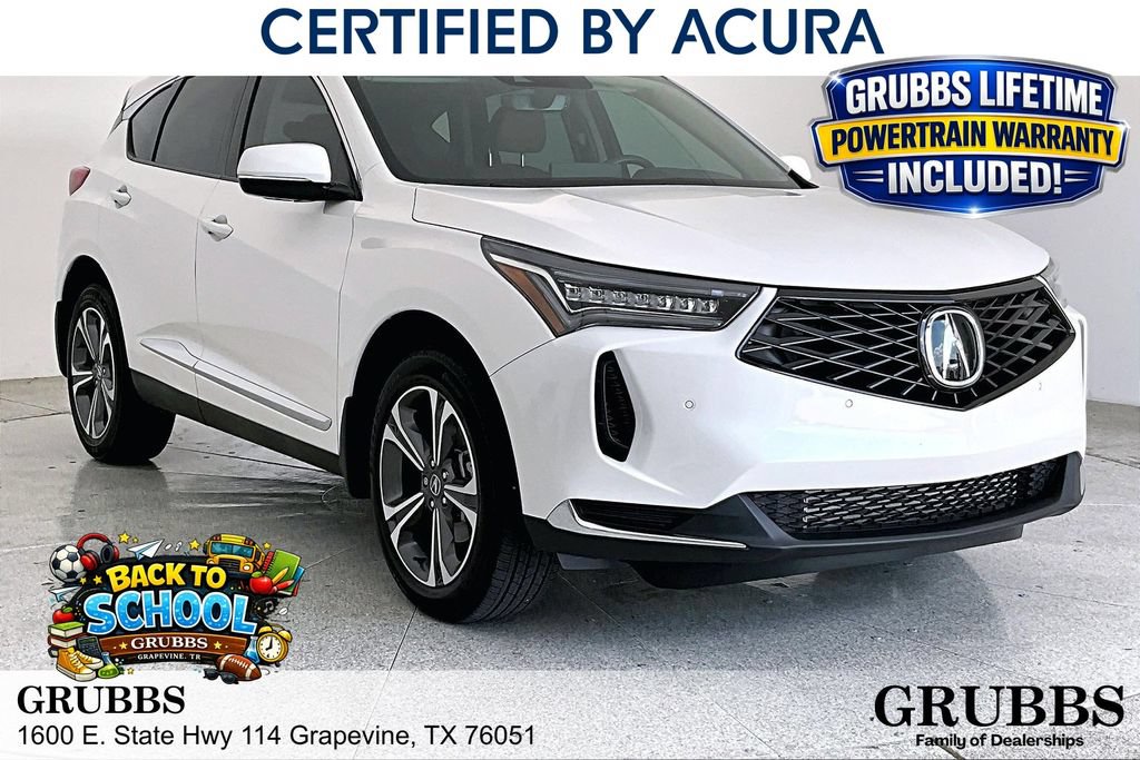 Certified 2025 Acura RDX SH-AWD w/ Technology Package