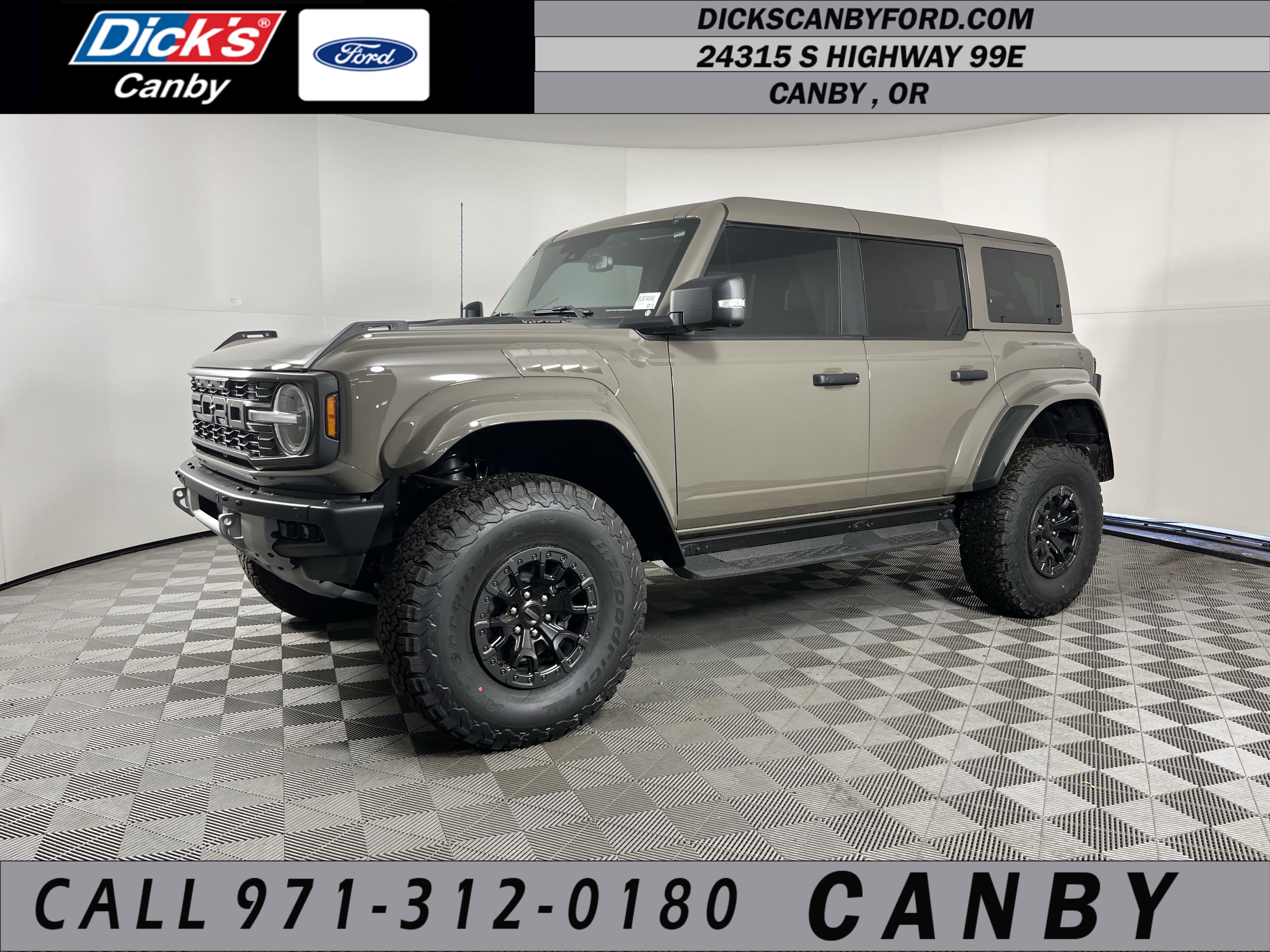 New 2025 Ford Bronco Raptor w/ Interior Carbon Fiber Pack