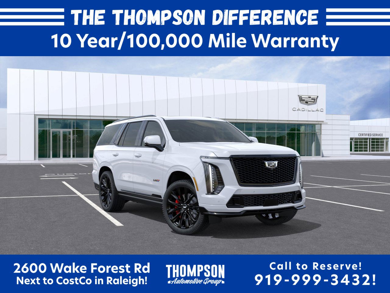 New 2026 Cadillac Escalade V w/ LPO, ONYX Package