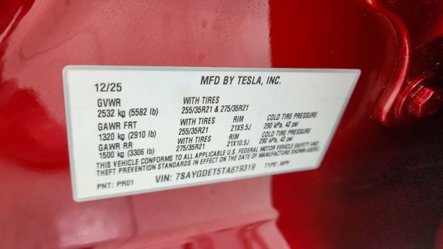 2026 Tesla Model Y Performance