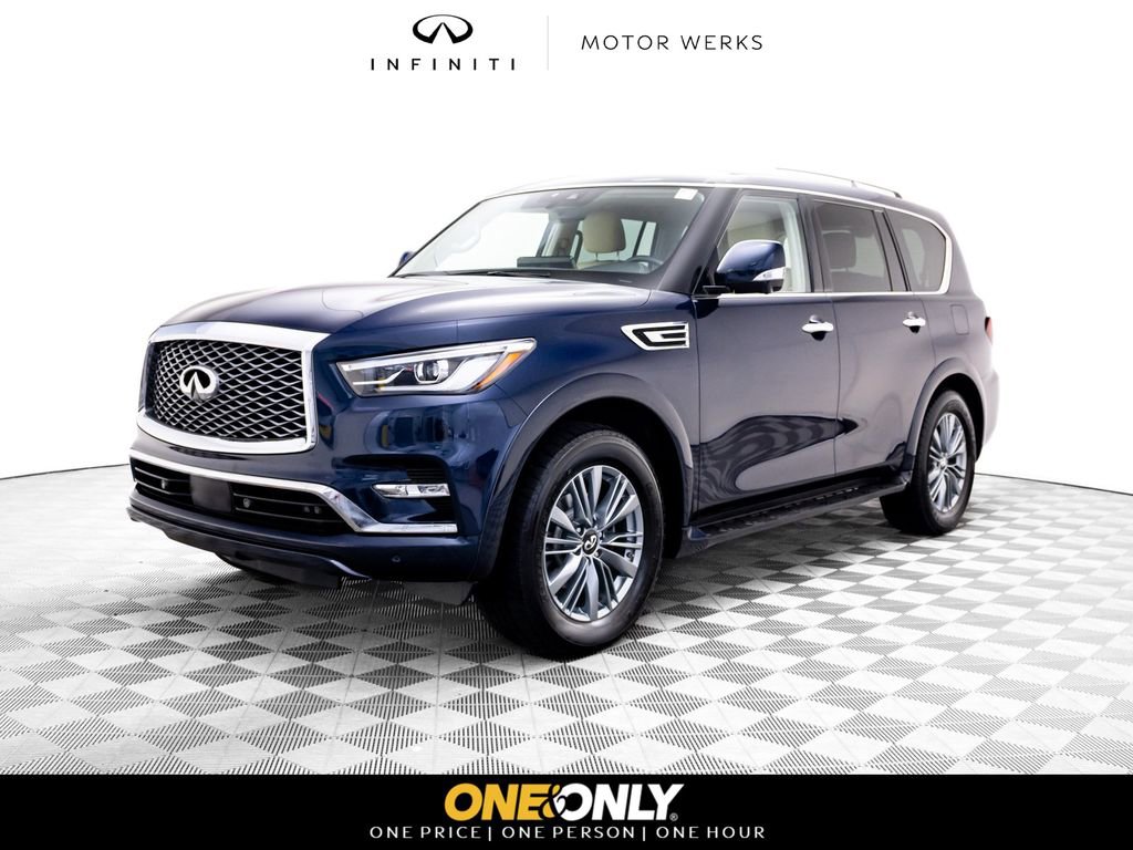 Used 2022 INFINITI QX80 Luxe w/ Cargo Package
