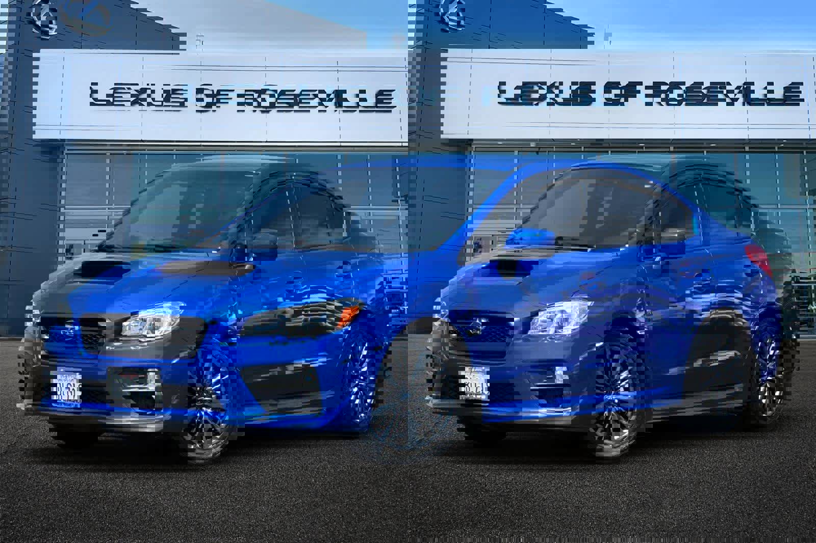 自動車 KyoshosamuraiSubaru WRX STI Type S Blue Kyosho Samurai 1:18 Subaru Impreza WRX STi S207 NBR
