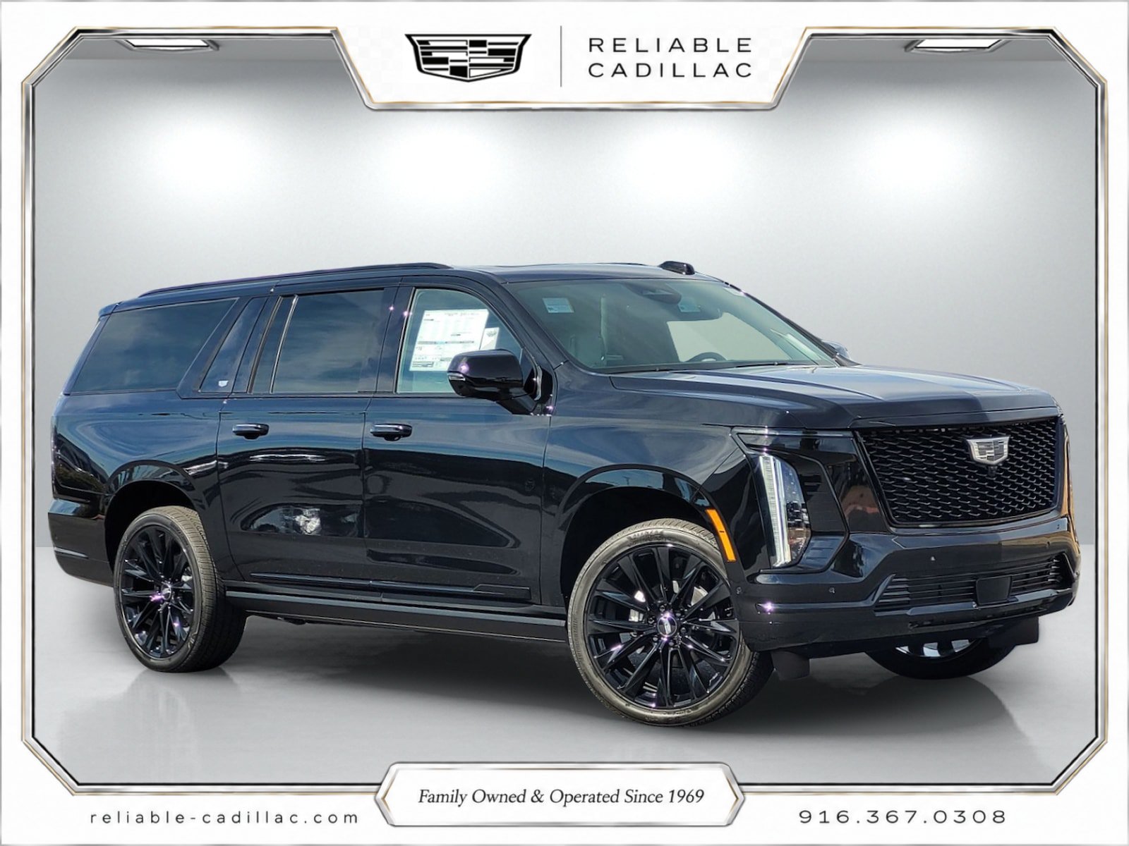 New 2026 Cadillac Escalade ESV Platinum Sport w/ LPO, ONYX Package