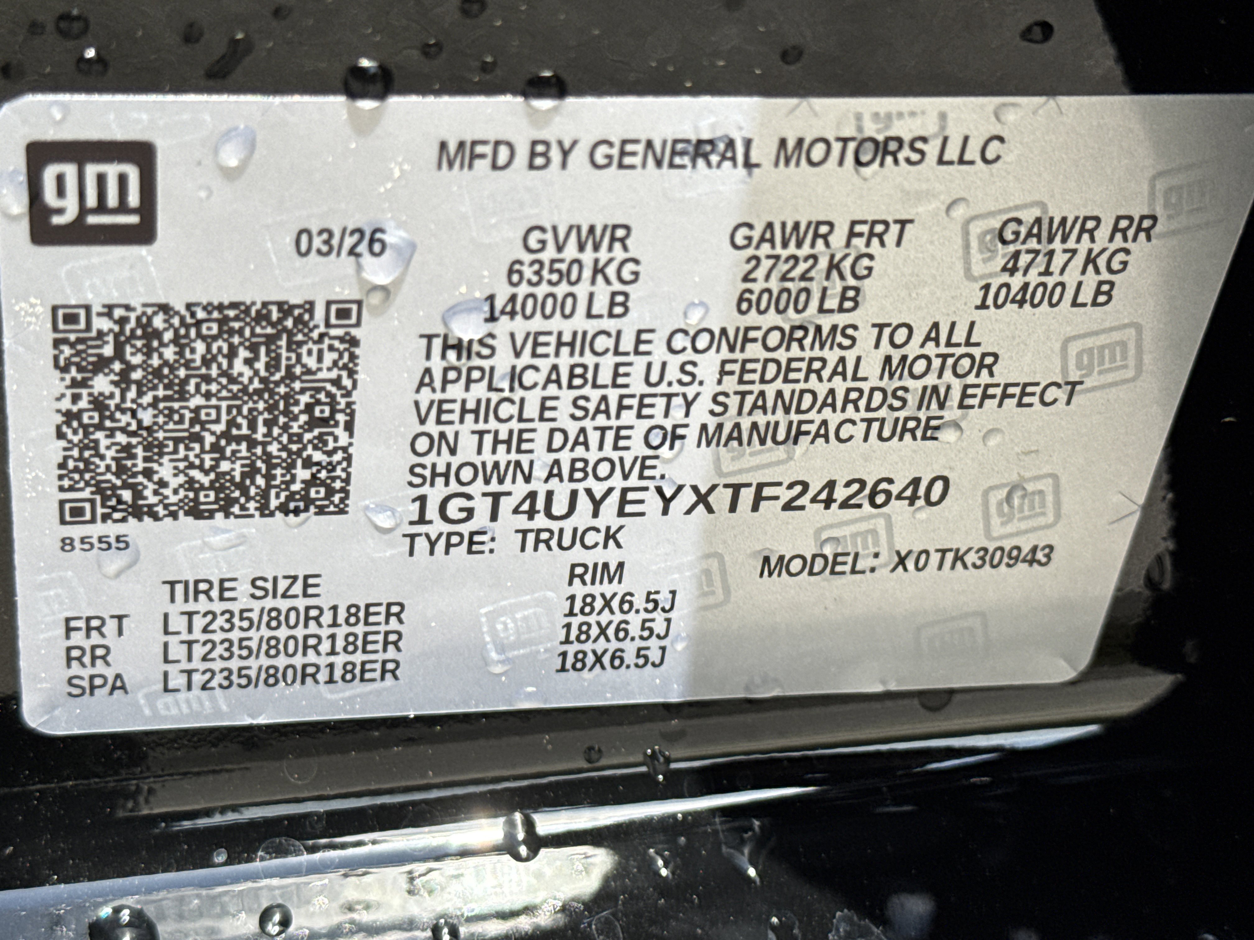 2026 GMC Sierra 3500 Denali Ultimate