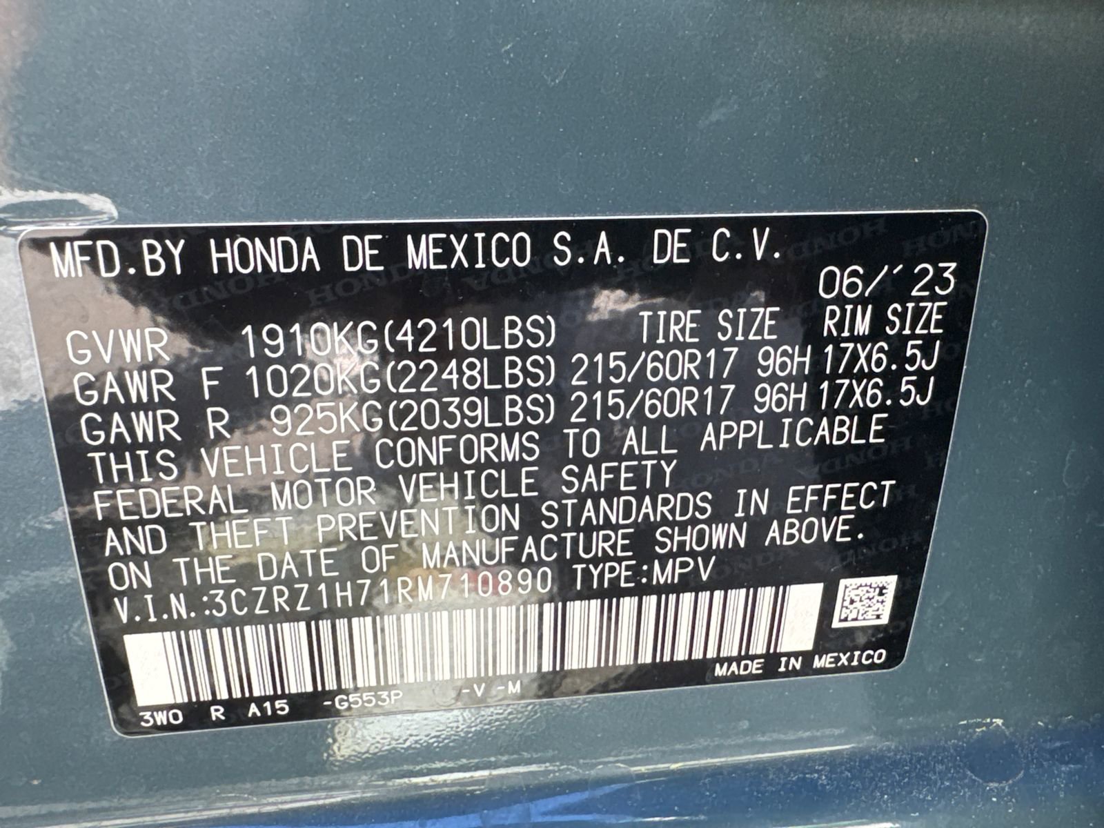 2024 Honda Hr-V EX-L