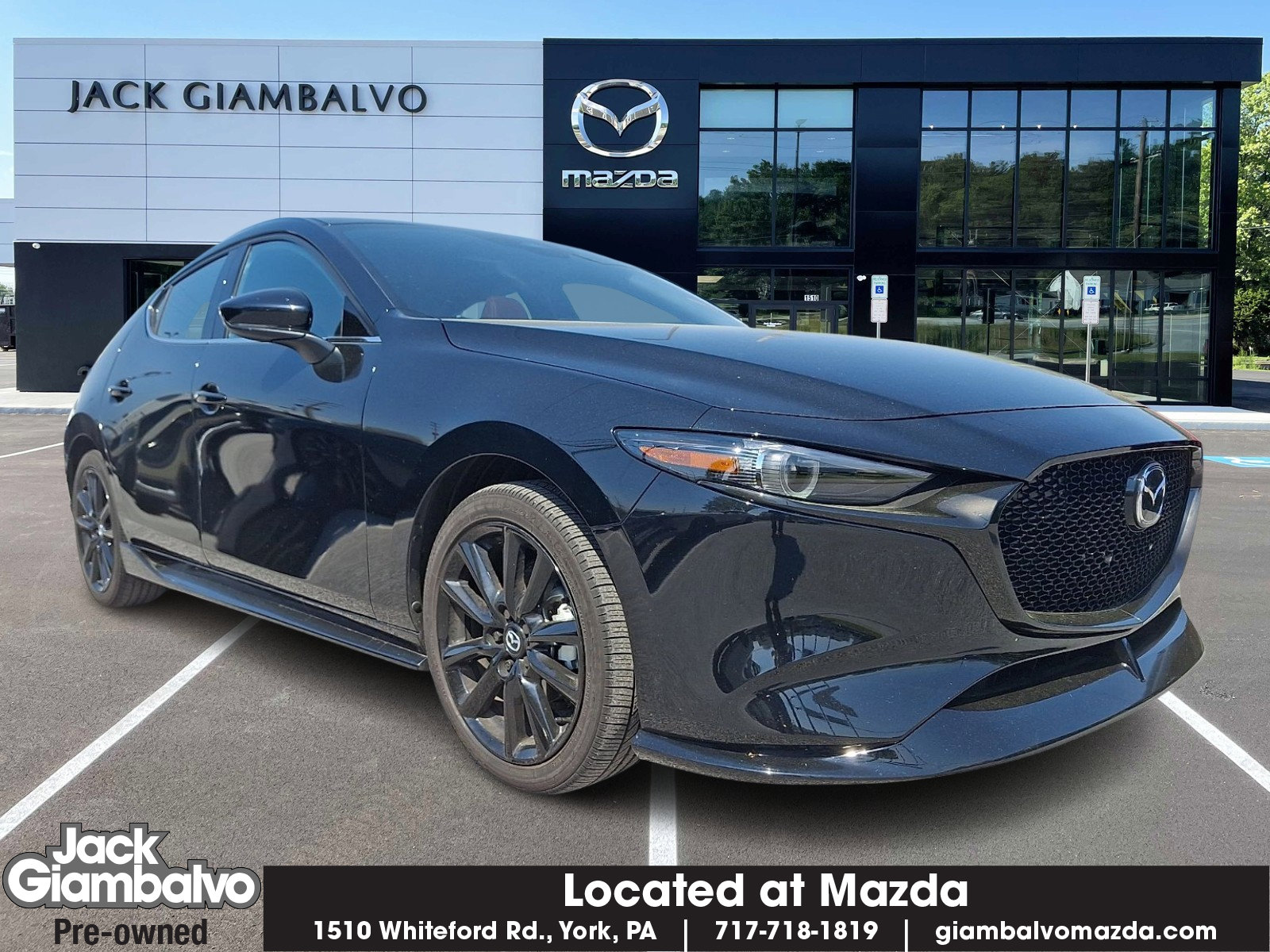 Certified 2025 MAZDA MAZDA3 2.5 S Hatchback w/ Appearance Package