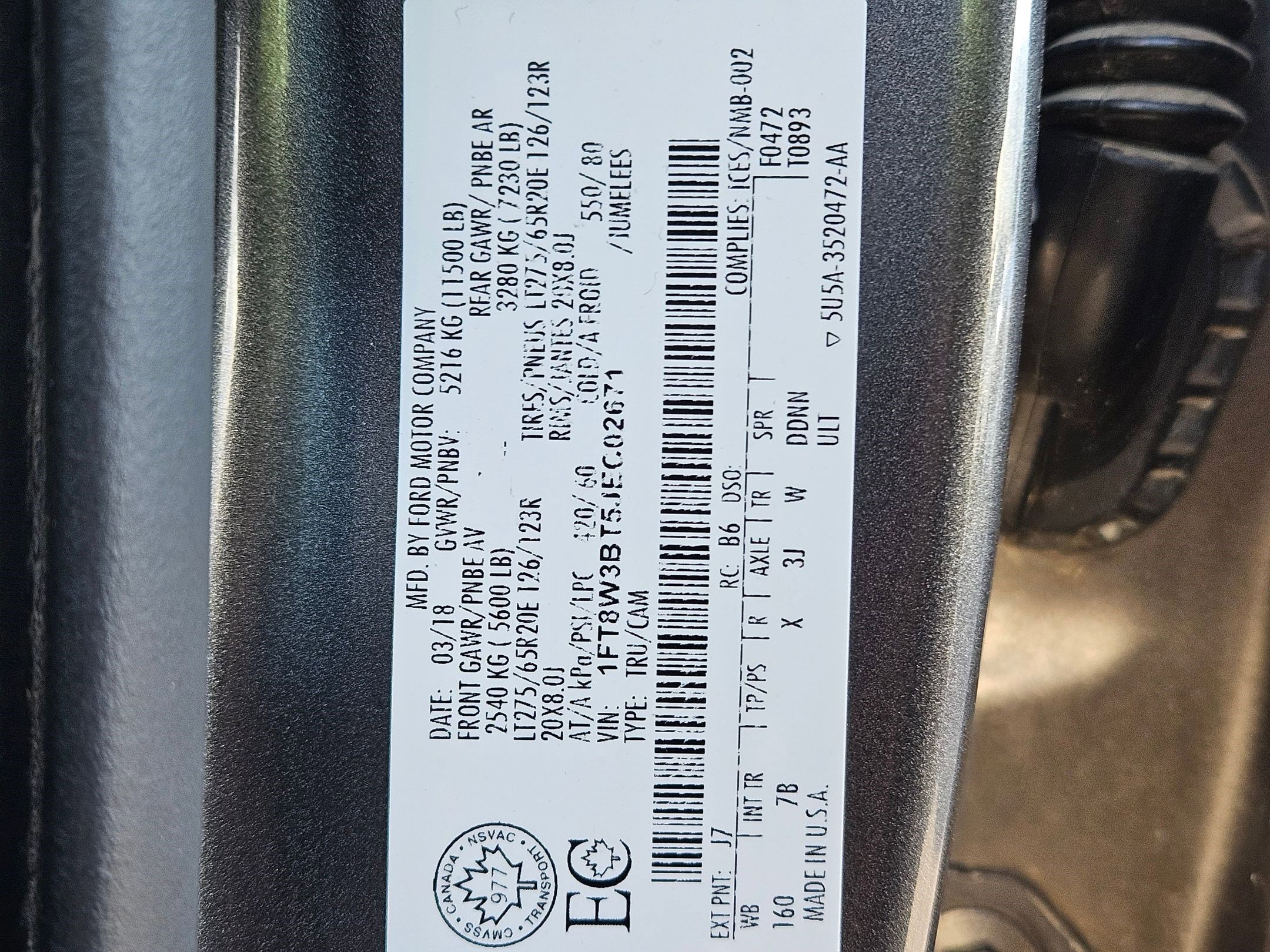 2018 Ford F350 Platinum