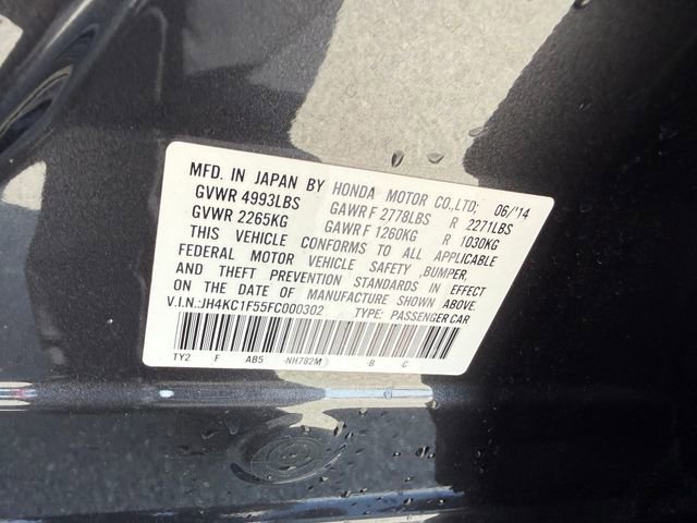 2015 Acura RLX w/ Technology Package