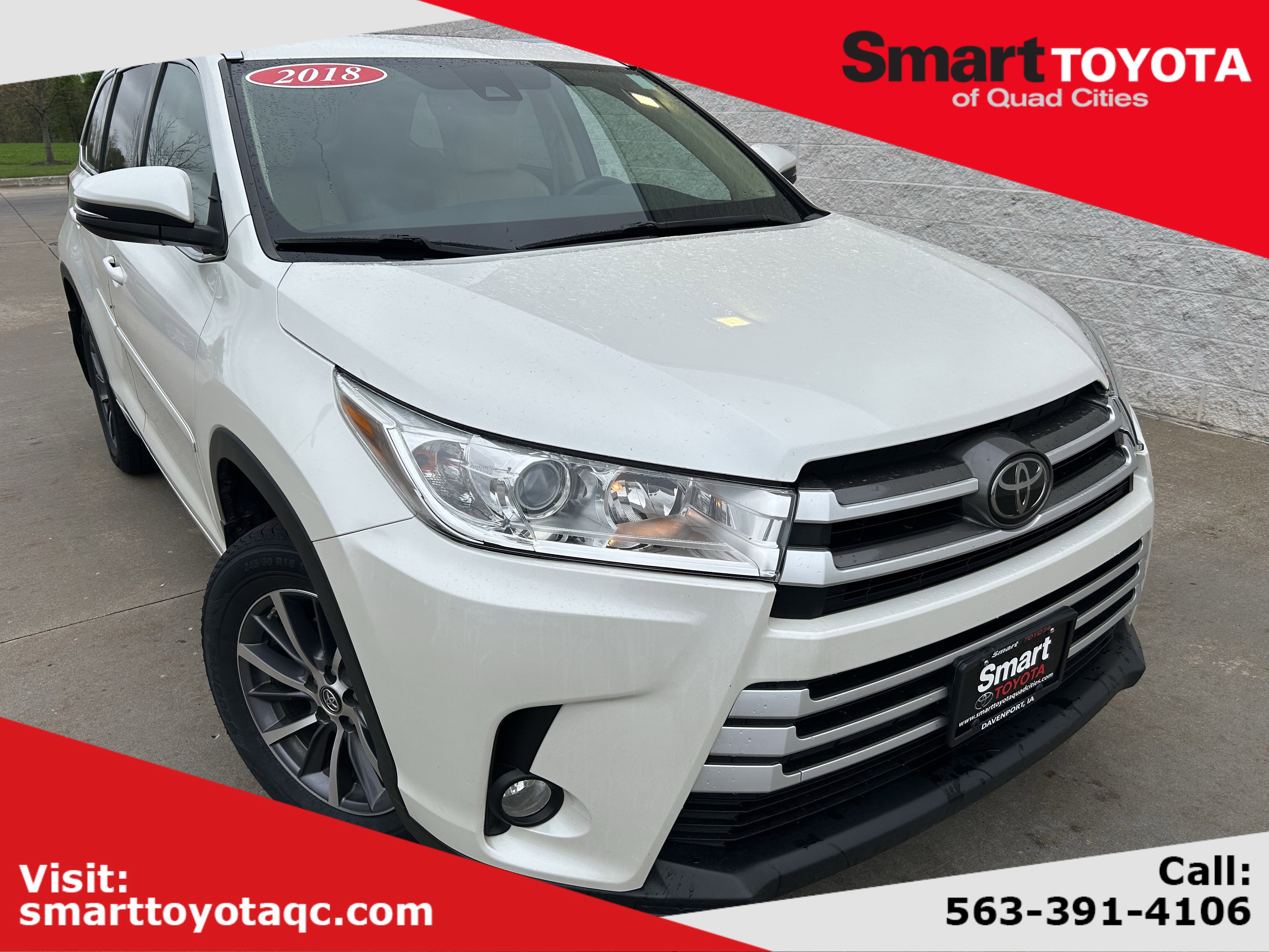 Certified 2018 Toyota Highlander XLE w/ Protection Package #3
