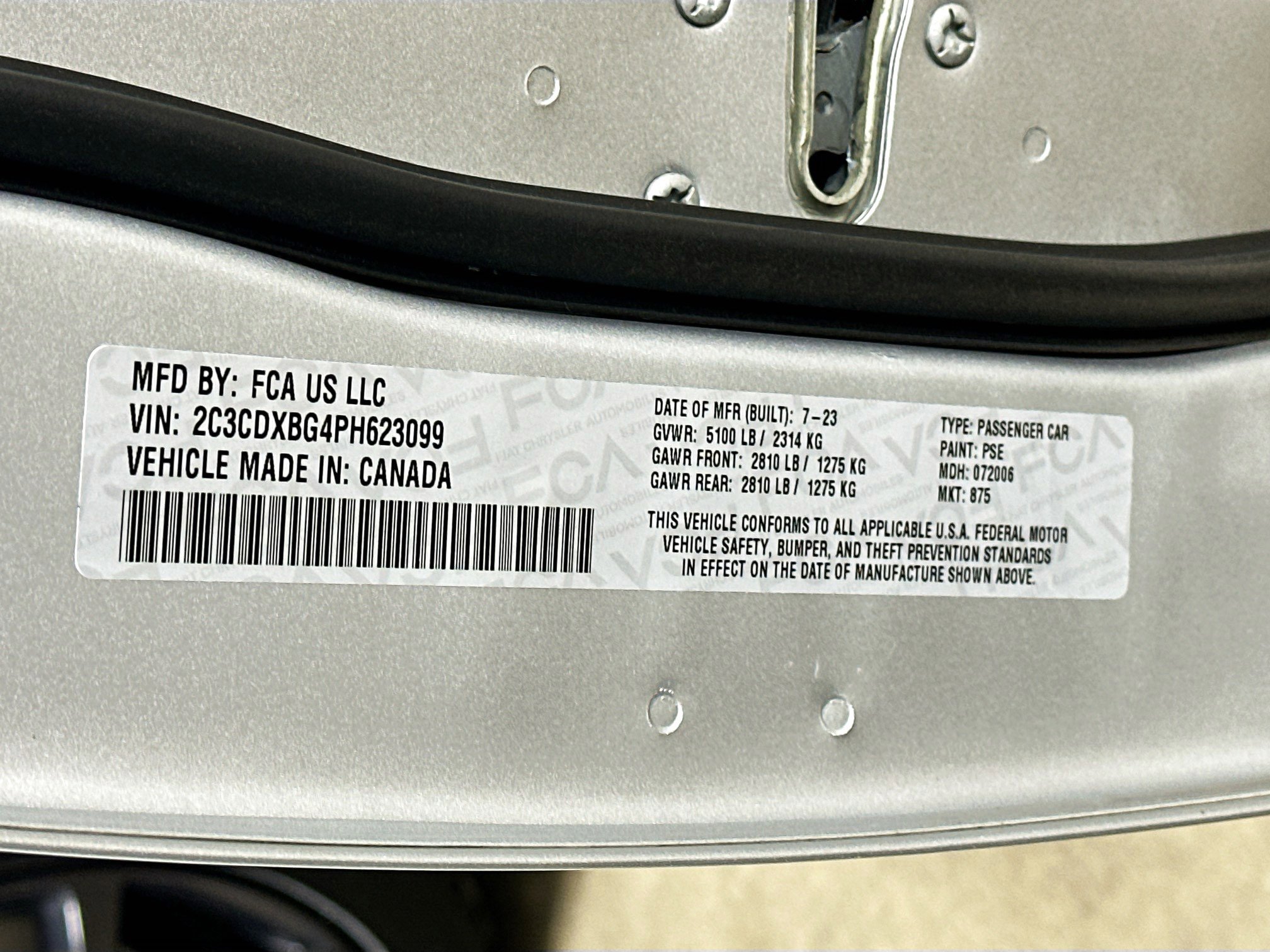 2023 Dodge Charger SXT