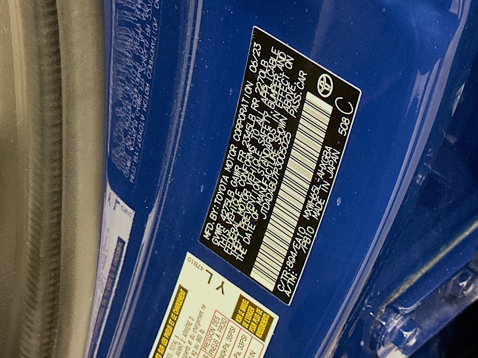 2023 Toyota Prius XLE