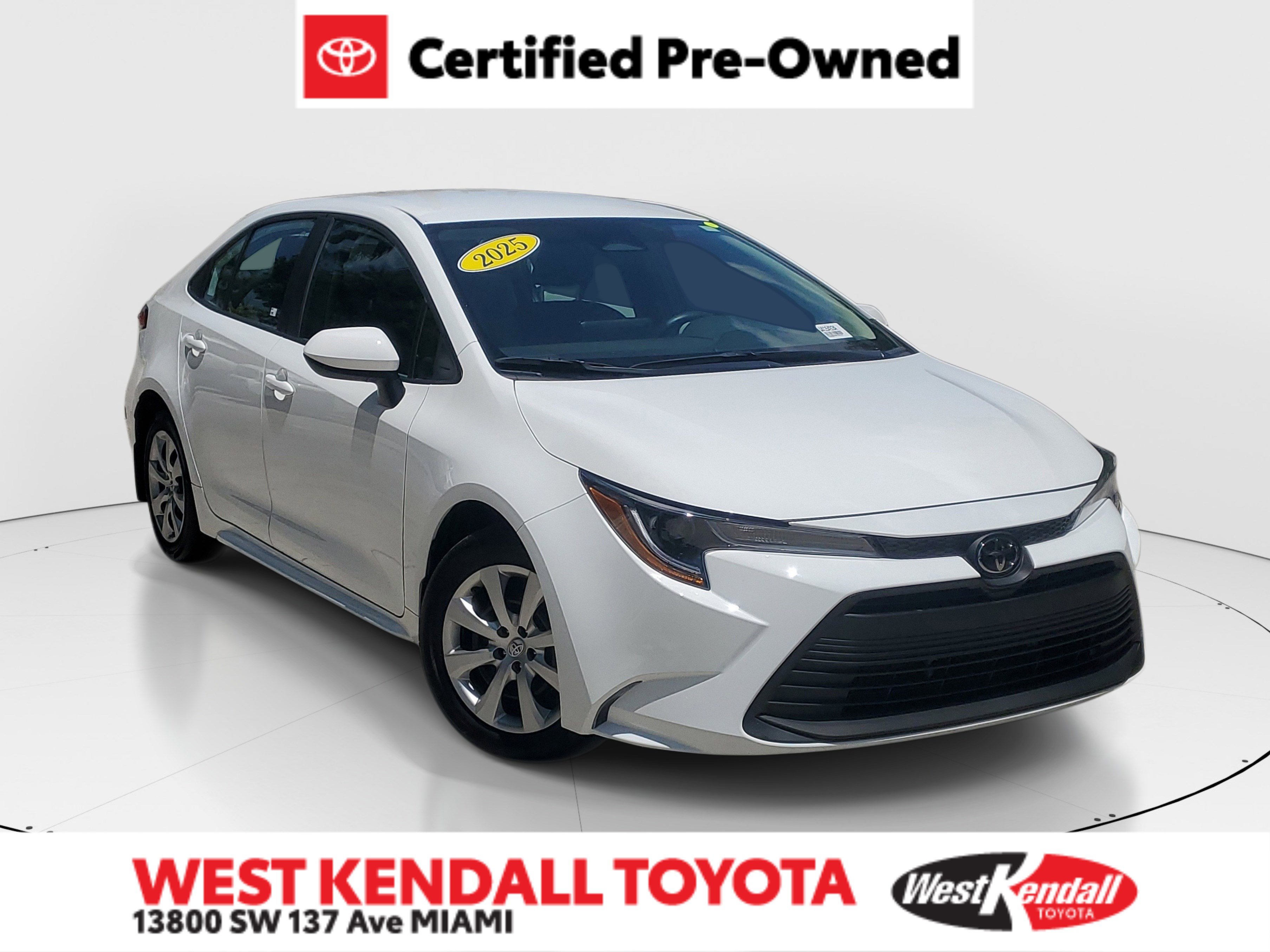 Certified 2025 Toyota Corolla LE