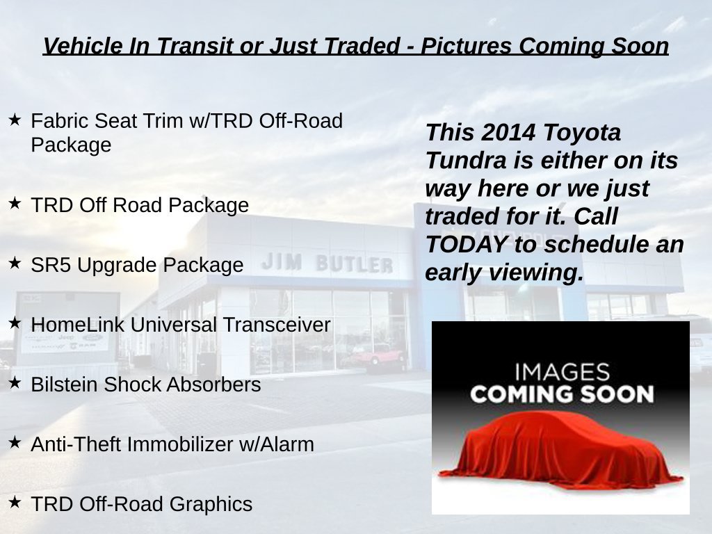 Used 2014 Toyota Tundra SR5 w/ TRD Off Road Package