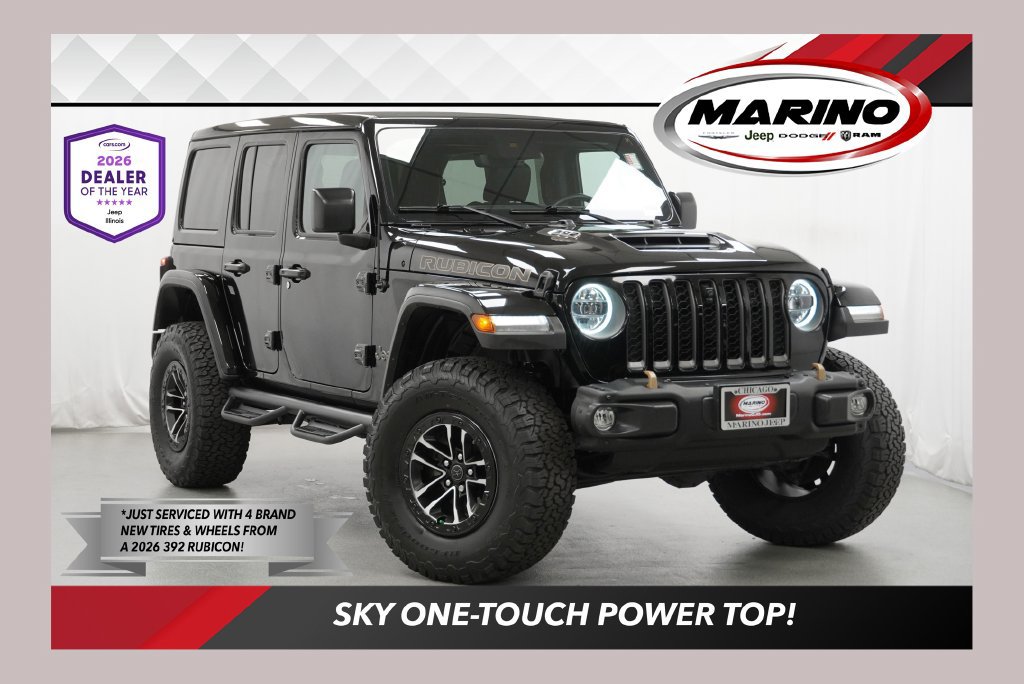 Certified 2023 Jeep Wrangler Unlimited Rubicon 392 w/ Trailer Tow Package