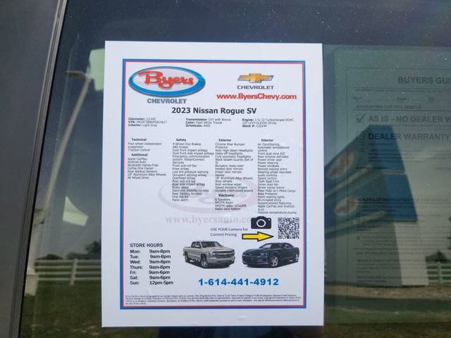 2023 Nissan Rogue SV