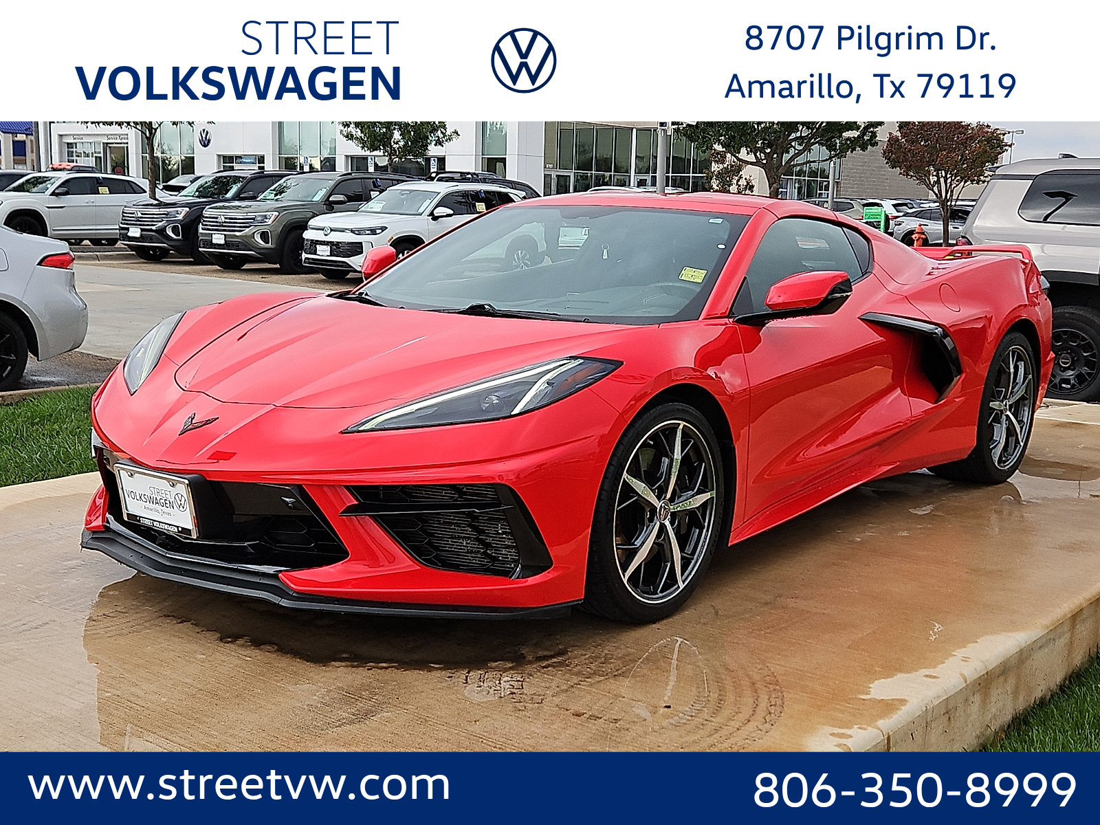 Used 2021 Chevrolet Corvette Stingray Premium Cpe w/ Z51 Performance Package