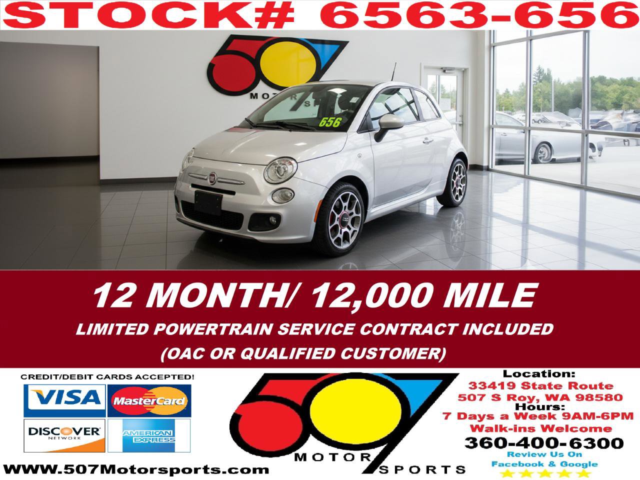 Used 2013 FIAT 500 Sport