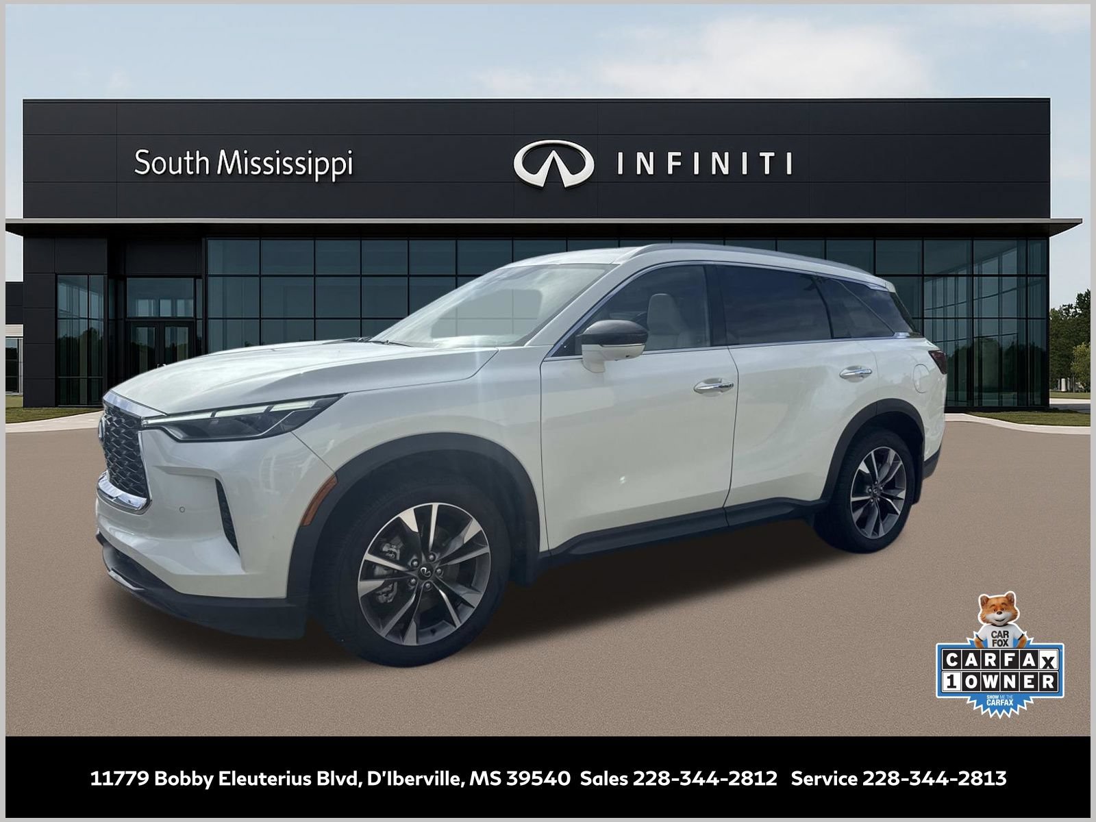 Certified 2023 INFINITI QX60 Luxe w/ Vision Package