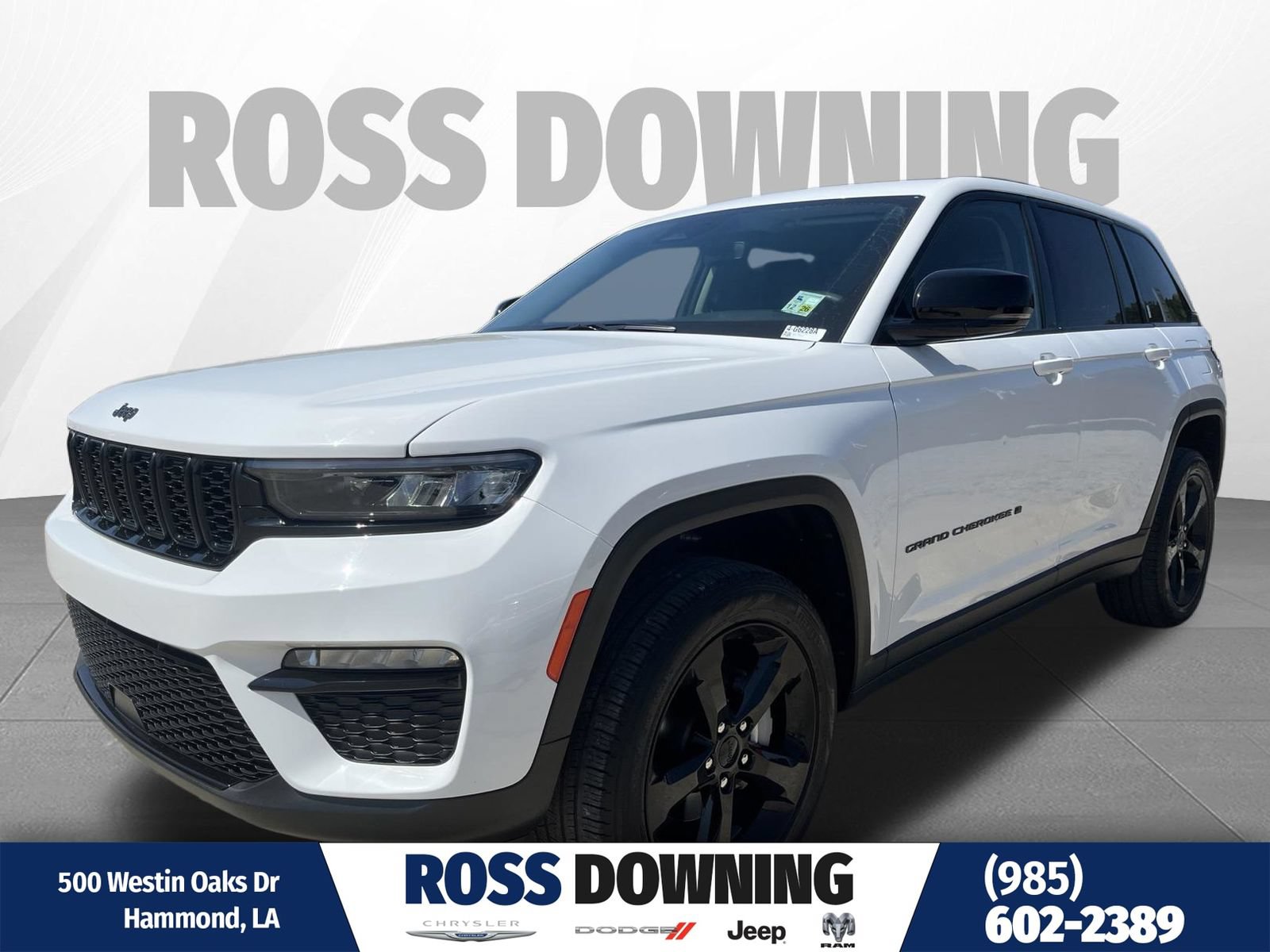 Used 2023 Jeep Grand Cherokee Limited w/ Black Appearance Package