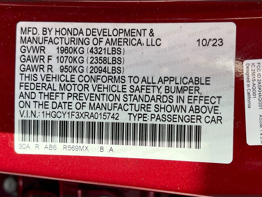 2024 Honda Accord EX