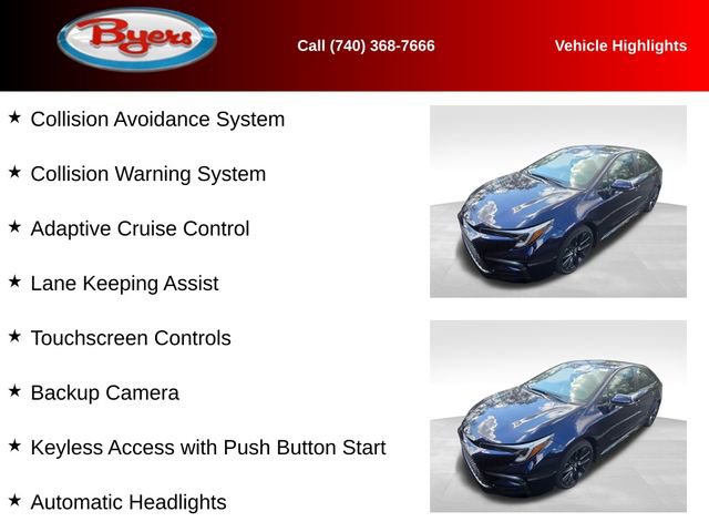 2023 Toyota Corolla SE