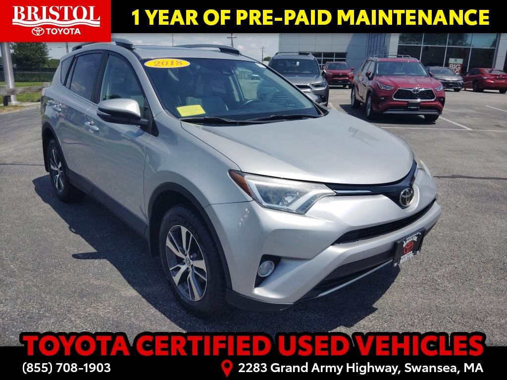 Certified 2018 Toyota RAV4 XLE