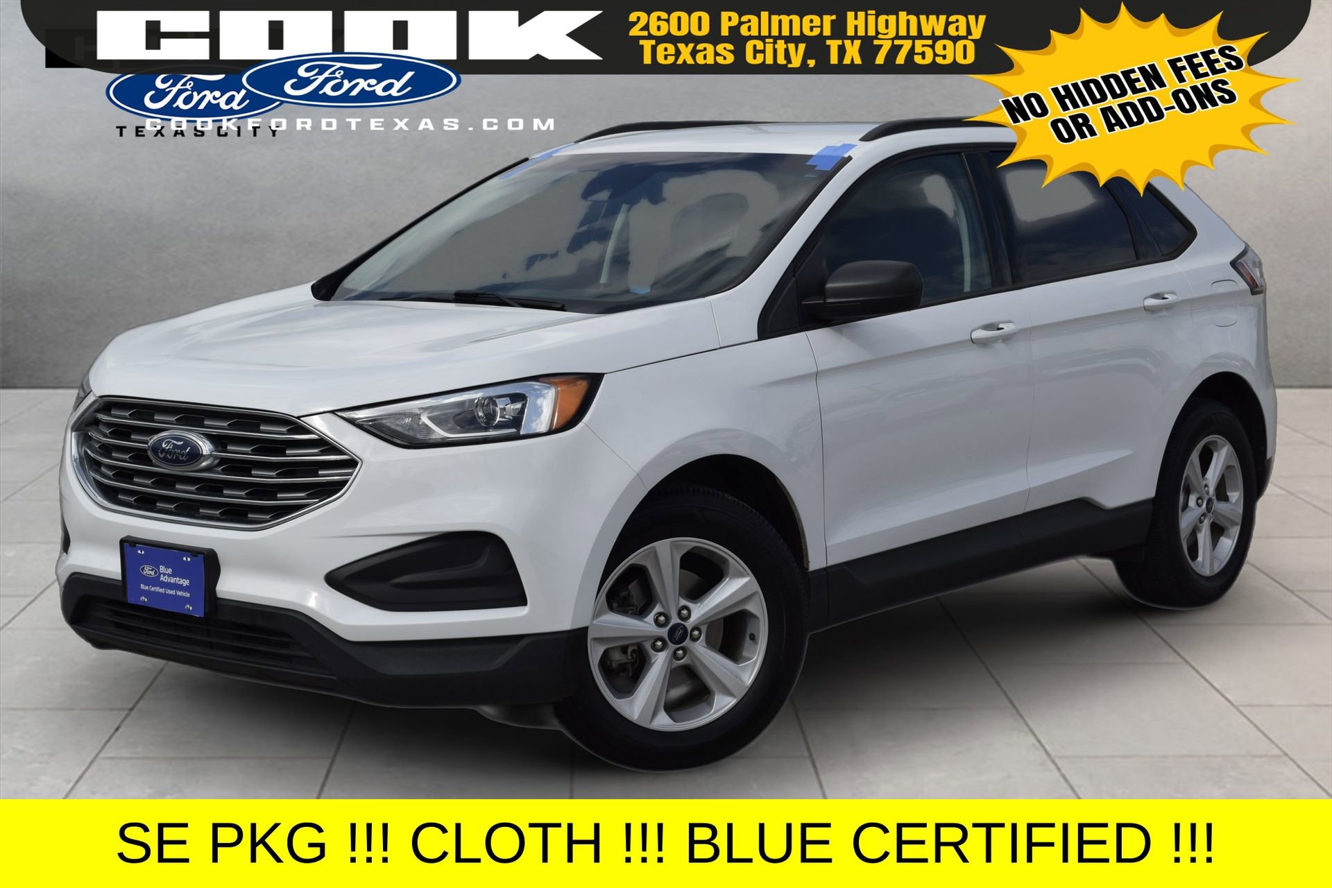 Certified 2020 Ford Edge SE