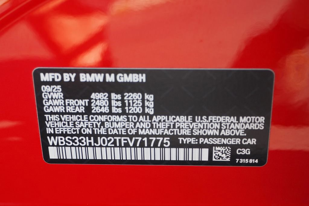 2026 BMW M3 Competition