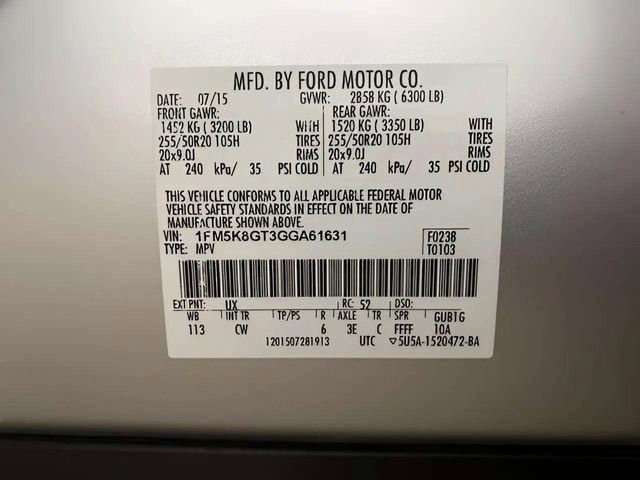 2016 Ford Explorer Sport