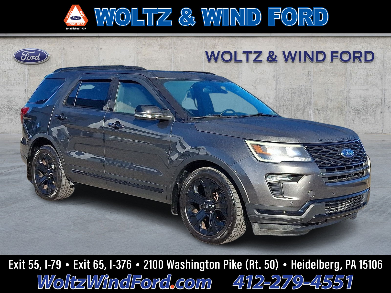 Used 2019 Ford Explorer Sport w/ Equipment Group 401A
