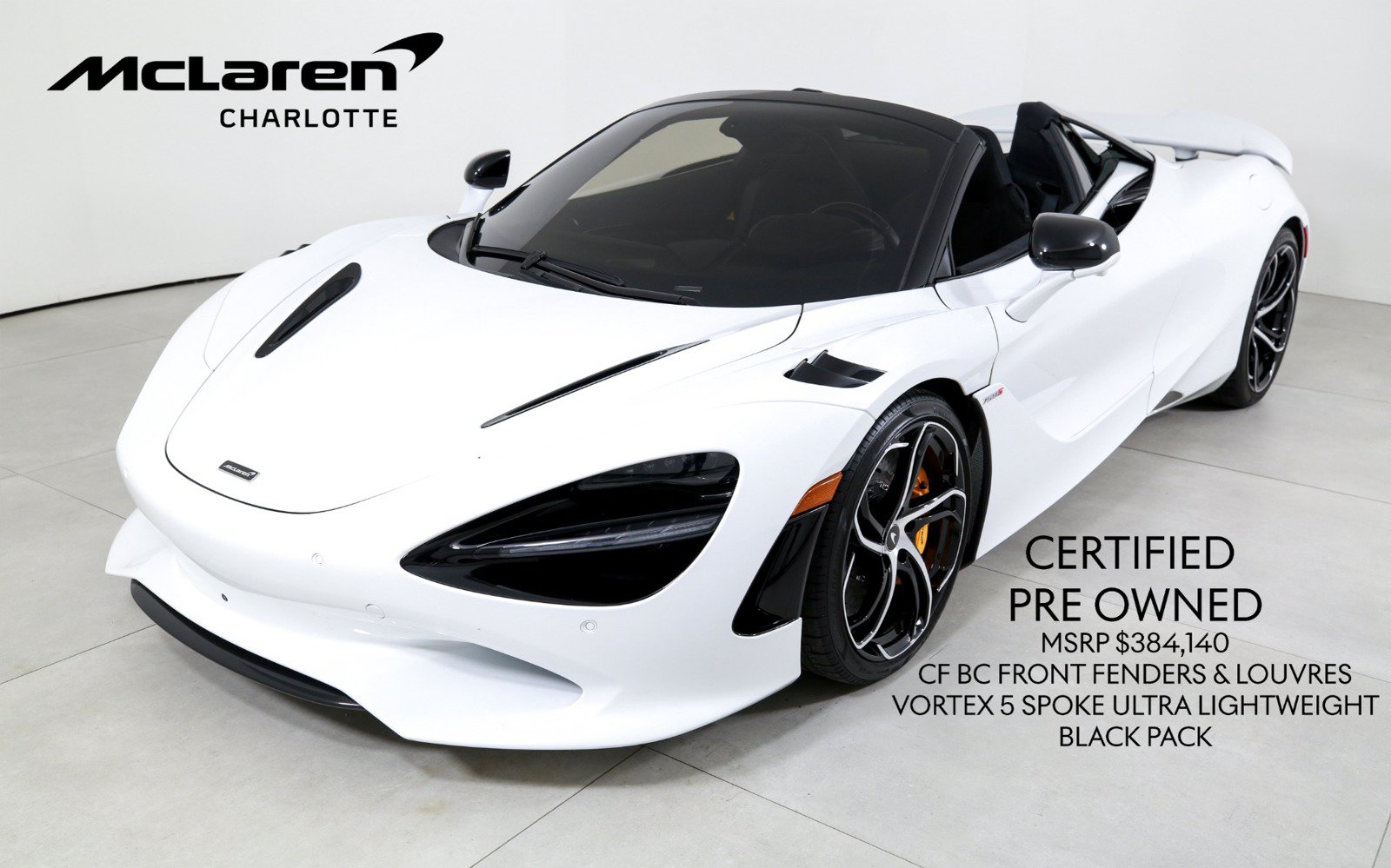 Used 2024 McLaren 750S Spider 1