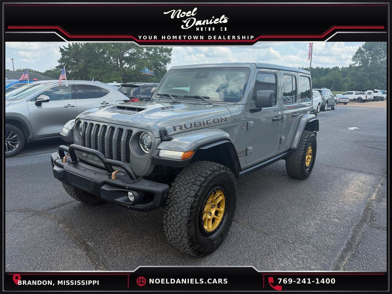 Used 2023 Jeep Wrangler Unlimited Rubicon 392 w/ Xtreme Recon 35" Tire Package