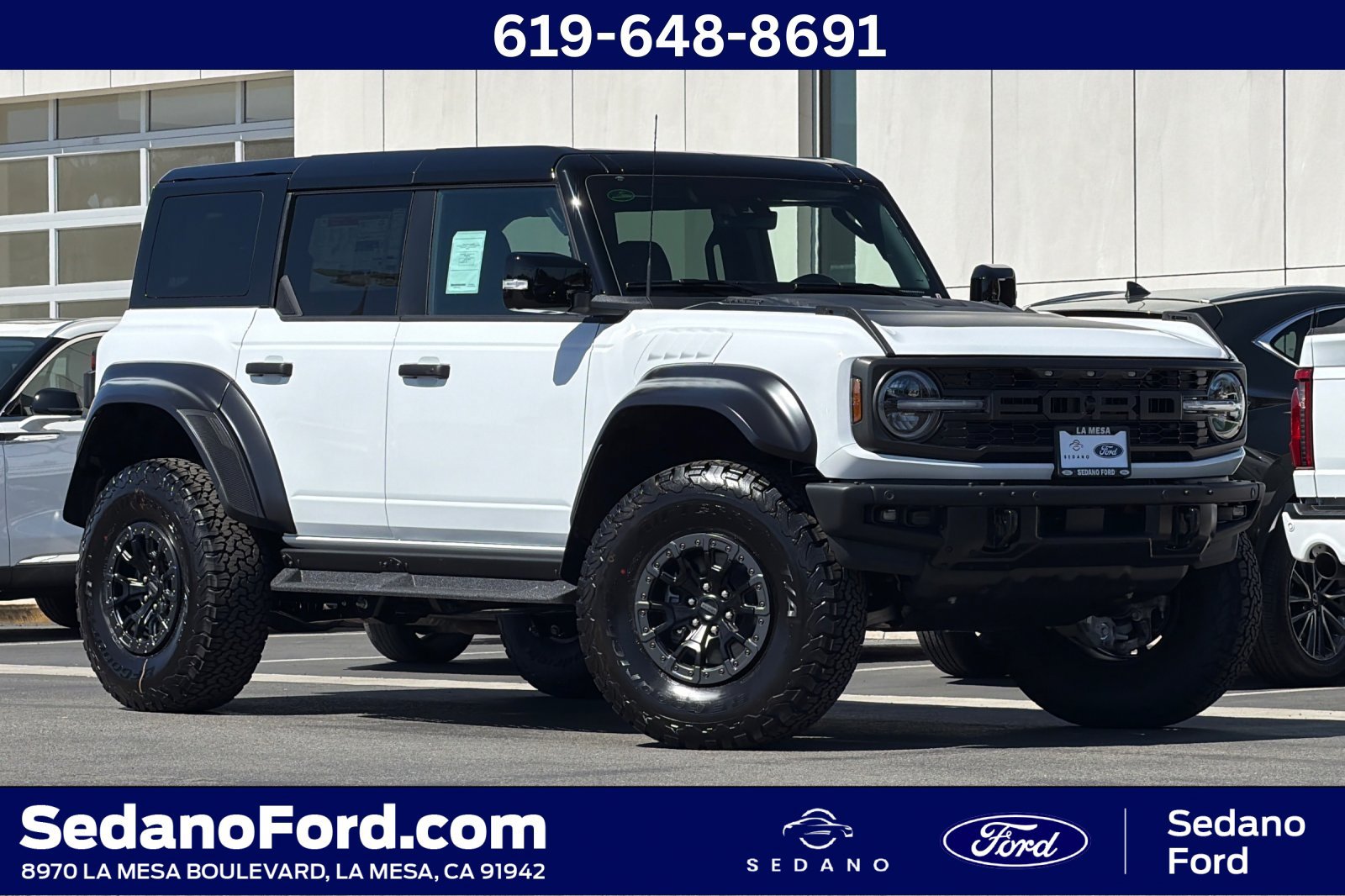 New 2026 Ford Bronco Raptor