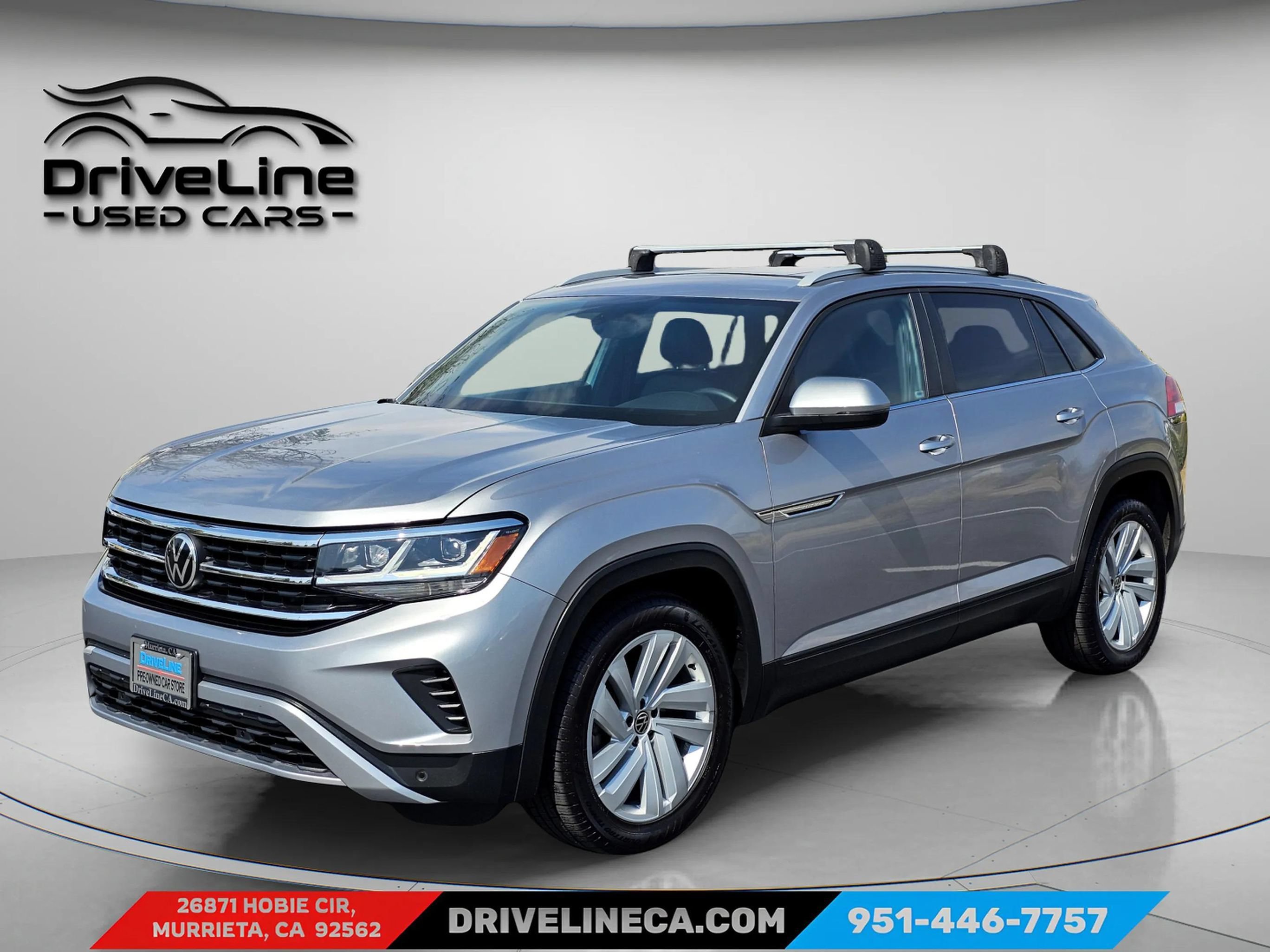 Used 2021 Volkswagen Atlas Cross Sport SE w/ Panoramic Sunroof Package