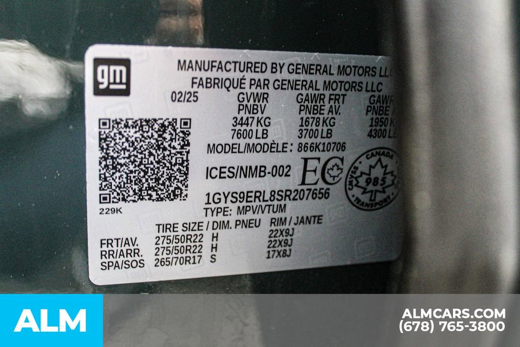 2025 Cadillac Escalade Sport