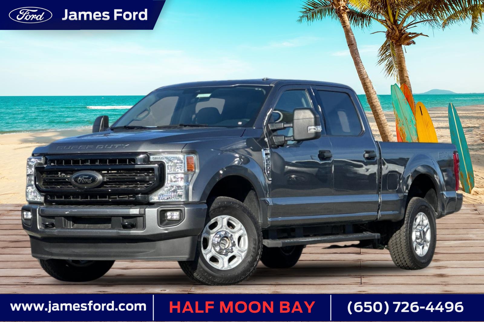 Used 2022 Ford F250 XLT w/ Black Appearance Package