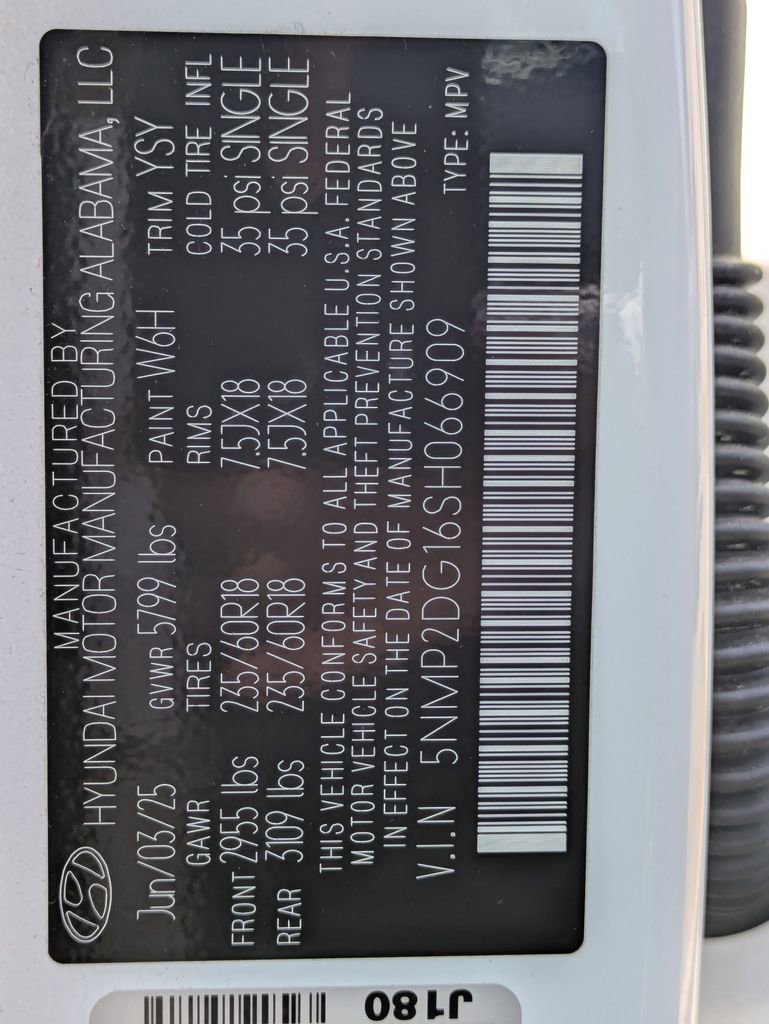 2025 Hyundai Santa Fe SEL