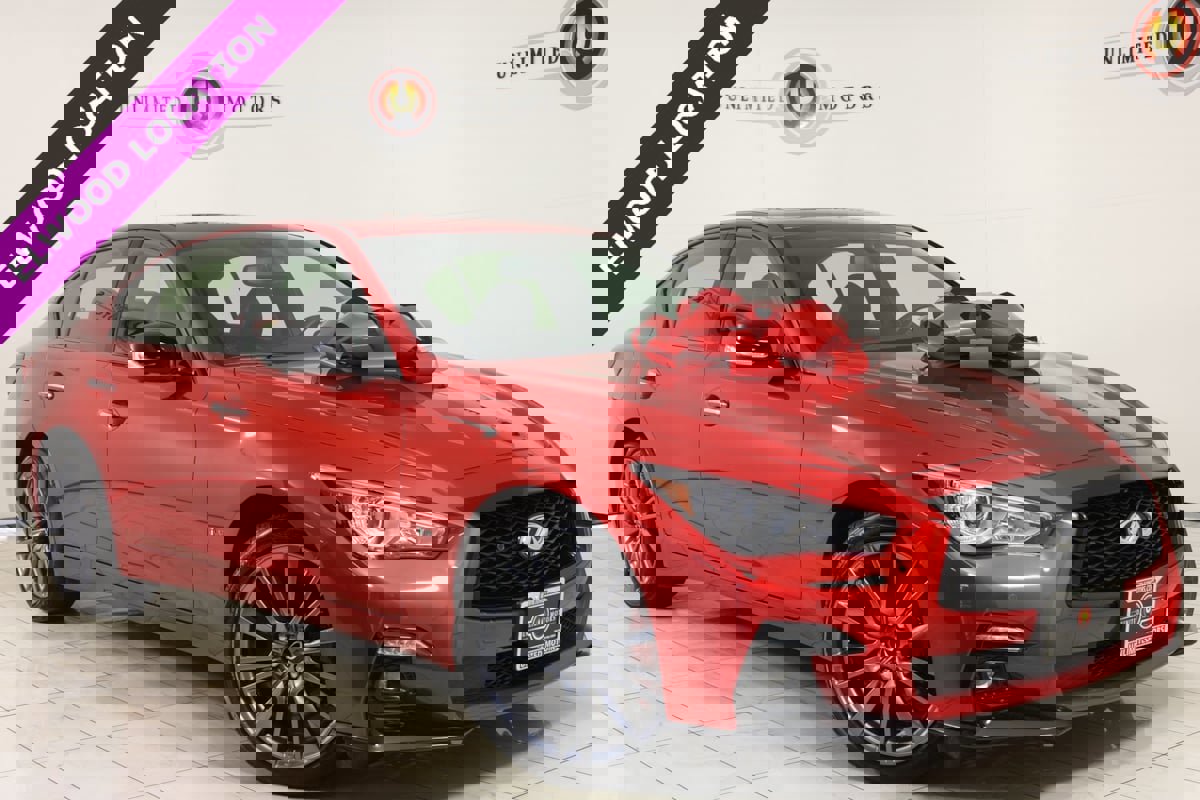 2023 Infiniti Q50 Red Sport 400