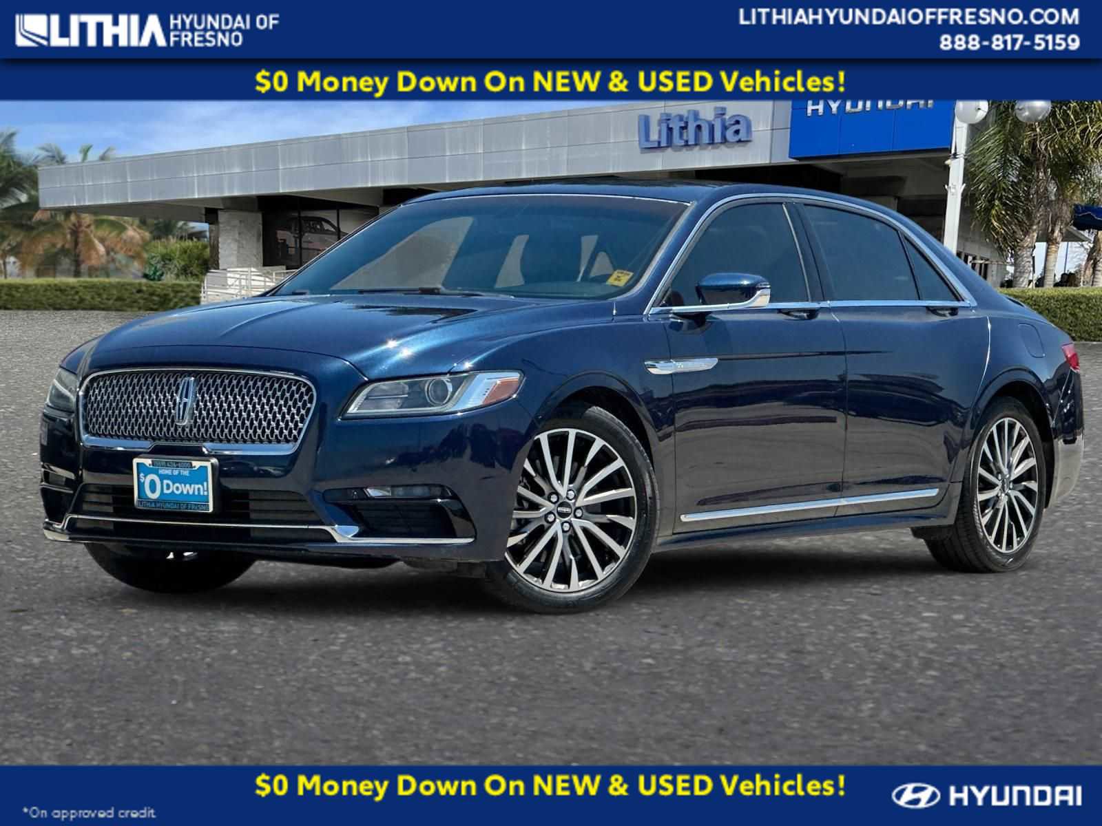 Used 2017 Lincoln Continental Select