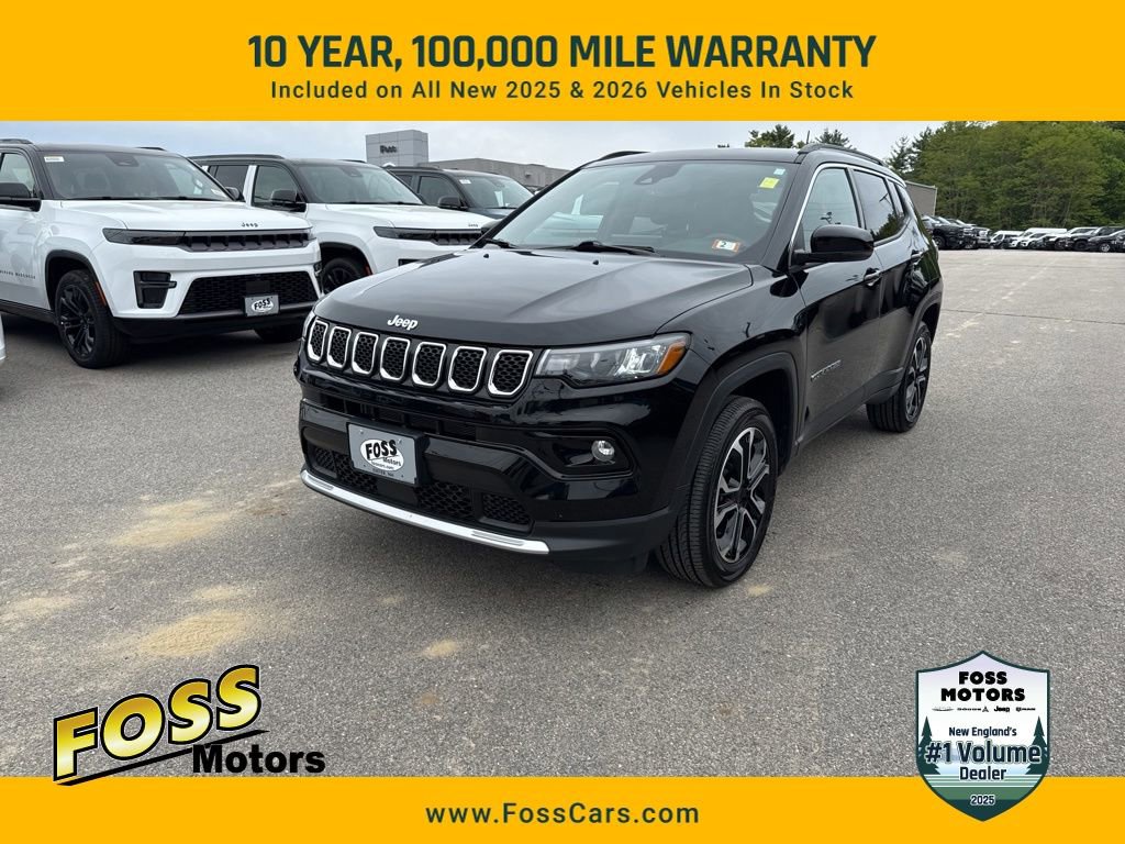 Used 2023 Jeep Compass Limited w/ Sun and Sound Group