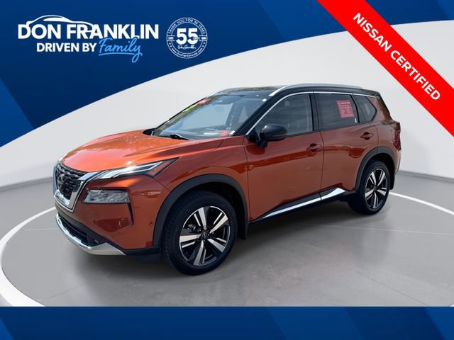 Certified 2022 Nissan Rogue Platinum w/ Head-Up Display Package